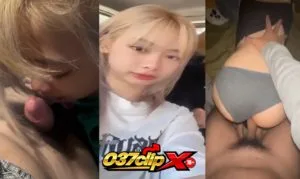 คลิปหลุดทางบ้าน สาวผมทองงานเด็ดงานดี หน้าสวยตูดเนียนจัด โดนจับกระแทกหี ซอยหีเสียวมาก xxx อมควยเงี่ยนจัด